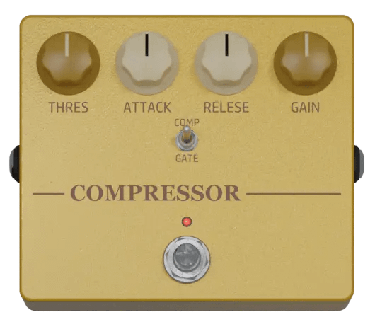 A picture of Goldtop pedal in Jamp Vintage Series guitar plugin.